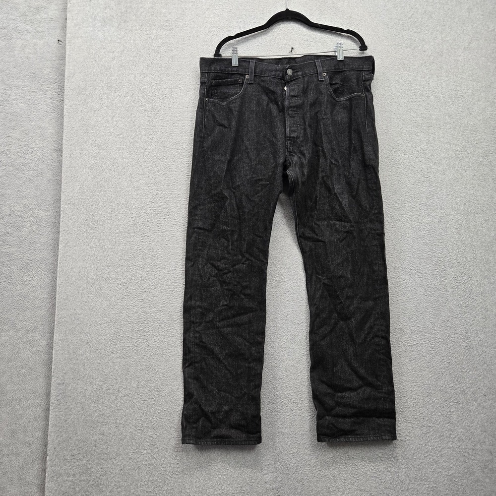 Levi's 501‎ Men Jeans 36X30 Black Denim Original Fit Straight Leg 29" Inseam